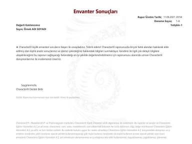 Envanter Sonuçları