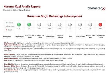 Kurumun Güçlü Kullandığı Potansiyelleri